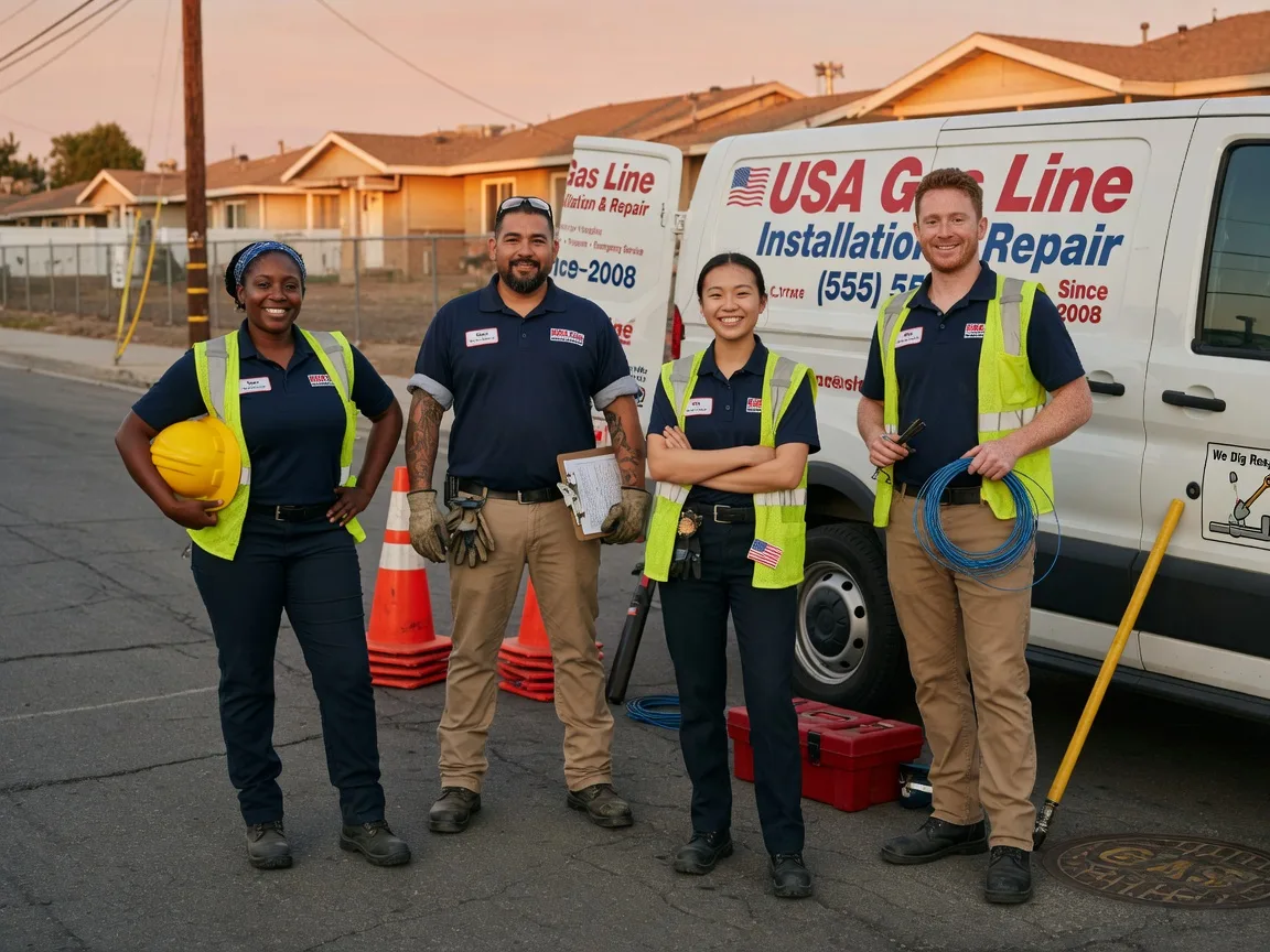 Gas Line Installation company in Lone Star, TX
